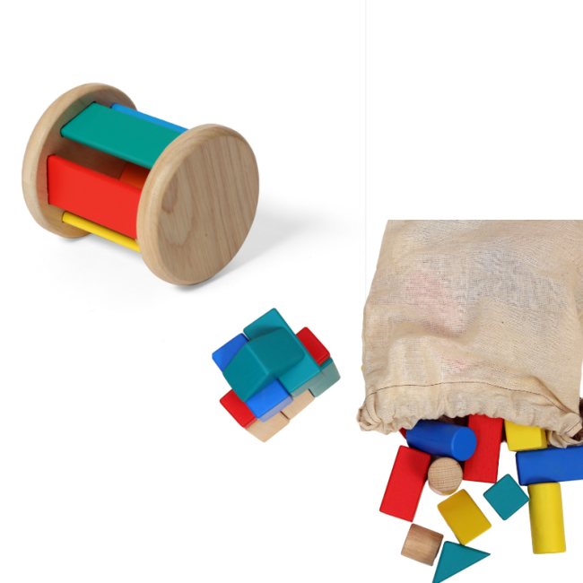 Montessori wooden toy set India