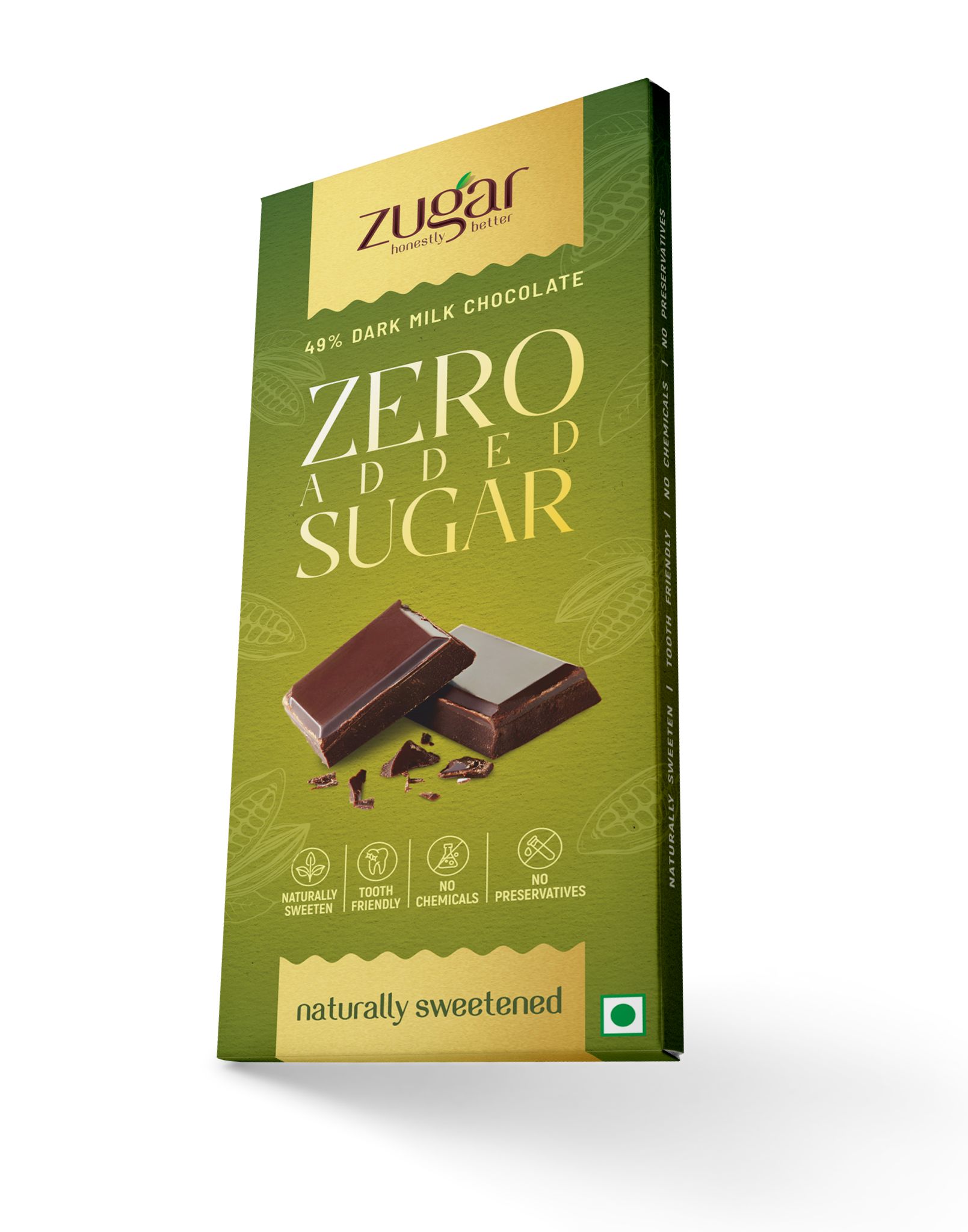 49% Dark Chocolate with Monk Fruit