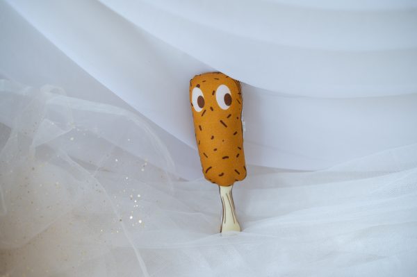 Masaya Shape Cushions- Choco the Ice Stick – Brown – Big