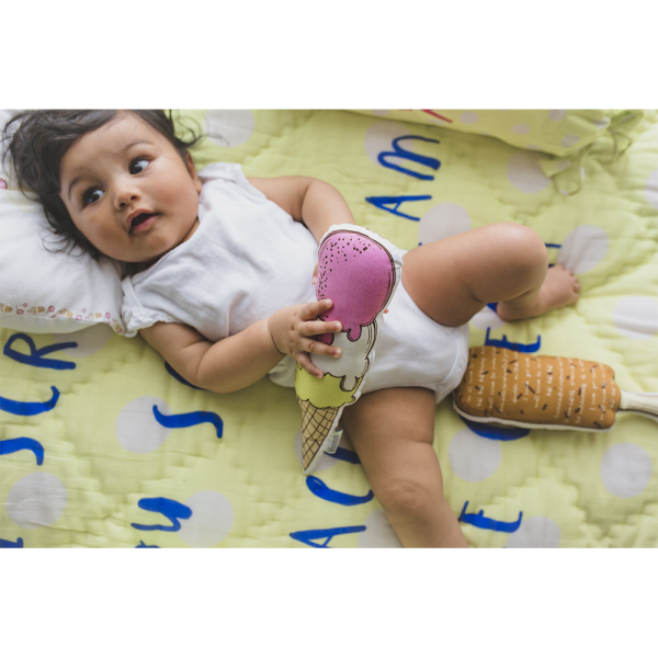 Masaya Ice Cream Cone-Shaped Cushions