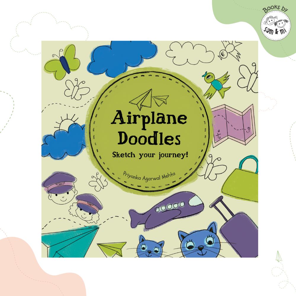 Travel-themed activity book for imaginative play