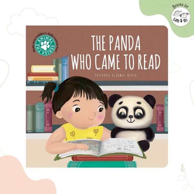 Educational panda storybook