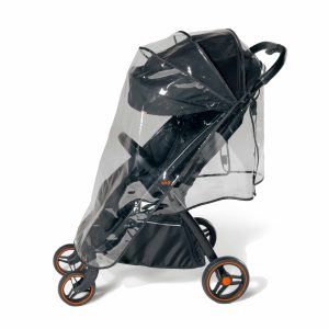 Loopie Hop Rain Cover| Waterproof & Windproof Stroller Rain Cover | Transparent Shield for Baby Strollers | Breathable, Easy-to-Install Weather Protection