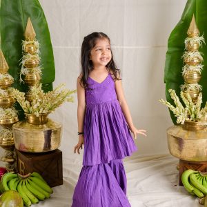 Lilac Sharara set