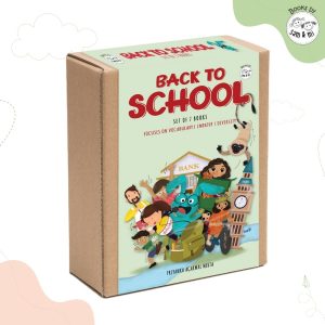Back to School book set for preschoolers (Set of 7)