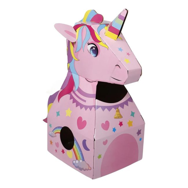 Unicorn Portable Cardboard Toy for Role-Playing Games