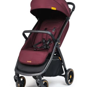 Loopie Hop Stroller | 0-4 Years| Travel Friendly Cabin Stroller| Foldable| Maroon