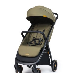 Loopie Hop Stroller | 0-4 Years| Travel Friendly Cabin Stroller| Foldable| Olive
