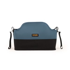 Loopie Organiser Bag Baby Stroller Organiser Bag | Caddy Bag | Universal Fit | Magnetic Closure | Blue