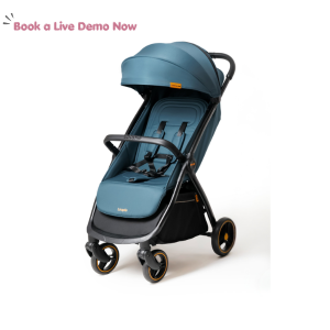 Loopie Hop Stroller | 0-4 Years| Travel Friendly Cabin Stroller| Foldable| Blue Jade