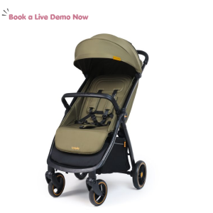 Loopie Hop Stroller | 0-4 Years| Travel Friendly Cabin Stroller| Foldable| Olive