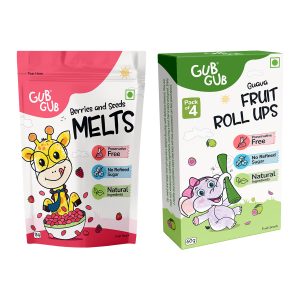 Berries & Seeds Melt Combo_Pack of 2| Berries & Seeds Melts One pack, 15g  & Mango Melts One pack,  15 g
