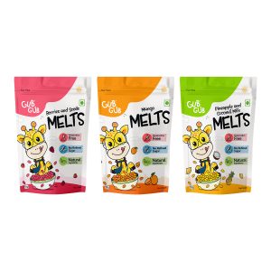 Berries & Seeds Melts + Mango Melts + Pineapple & Cocoanut  Milk  Melts Combo_Pack of 3