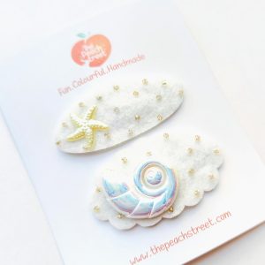 Under the Sea Snap Clips Set for Girls